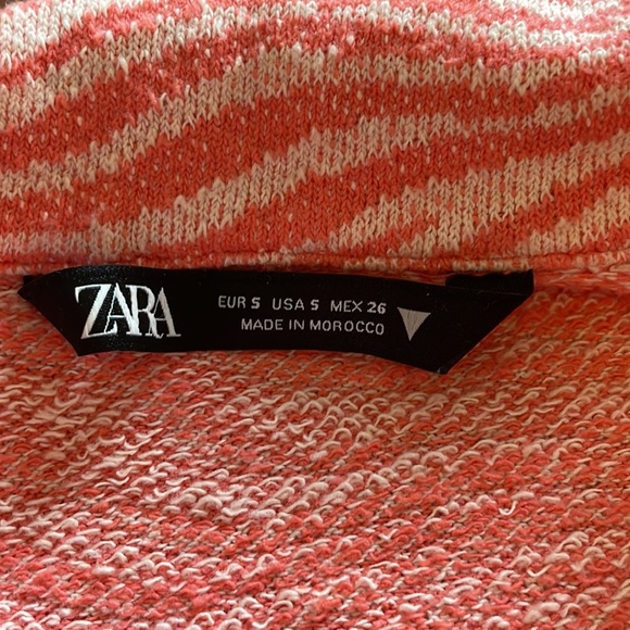 Zara Animal Print Cropped Cardigan - Picture 3 of 3